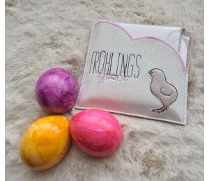 Stickserie - ITH Einsteckhüllen quadratisch Ostern